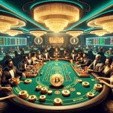 Para pemain di ruang game online menikmati hiburan sports dan kasino dengan perangkat mobile di Indonesia